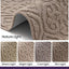 Tapete antiderrap entrada puerta 3x5ft beige