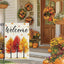 Bandera otoño doble cara 12x18pulg decoración patio