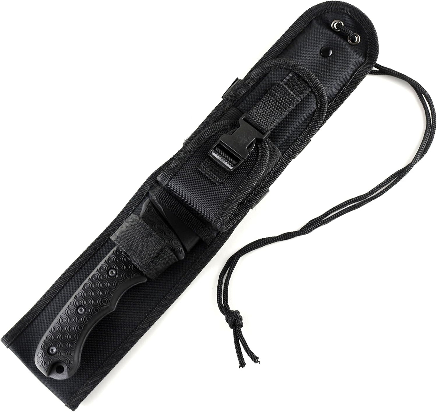 Cuchillo acero alto carbono 12.1pulg Kukri supervivencia
