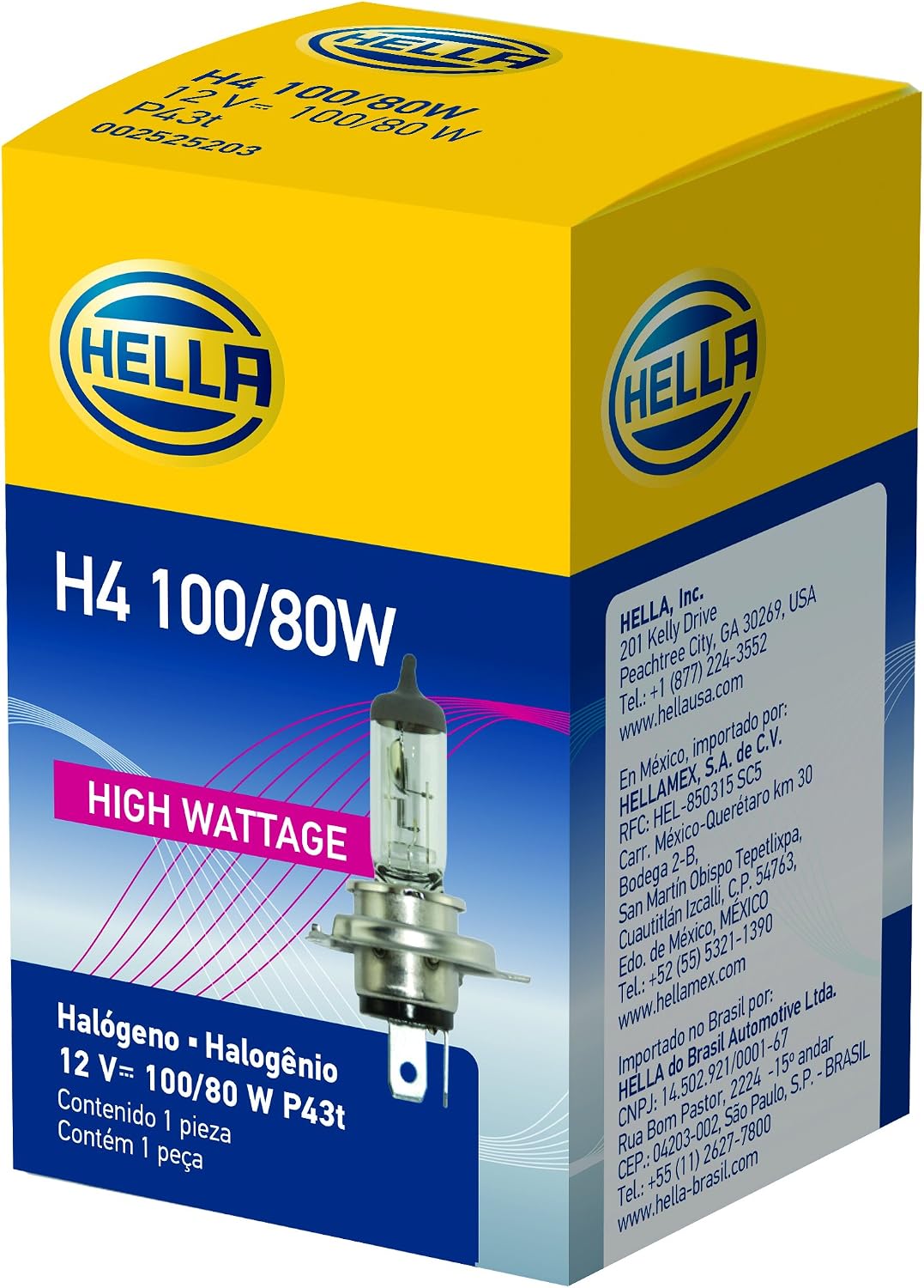 Bombilla halógena 100/80W 12V uso exterior
