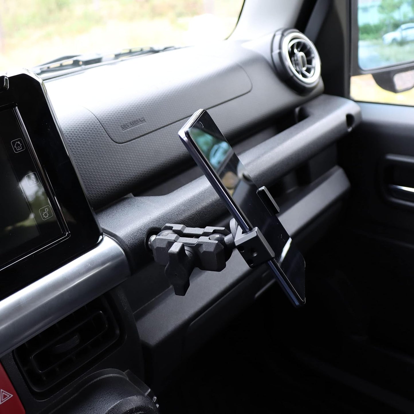 Soporte teléfono aluminio para Suzuki Jimny JB64 JB74
