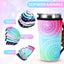 12 fundas neopreno reutilizables para vasos 32oz estilo