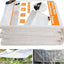 Cubierta invernadero 12x24ft lona polietileno UV resistente