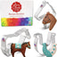 Set 3 Pzas Cortadores Galletas Caballo Ann Clark
