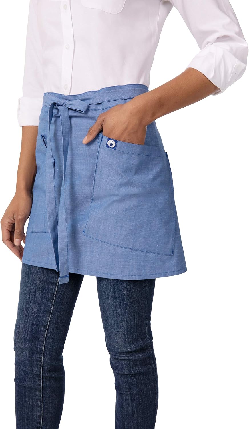 Delantal unisex para camarera Medford