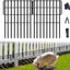 26 Paneles Valla Sin Excavacion 28ft x 17pulg Metal Inox