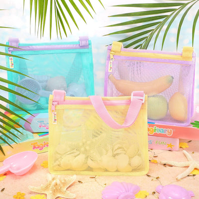 Bolsas de playa con cremallera para niños y niñas