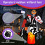 Inflable Halloween 8ft Jinete Sin Cabeza con Llama