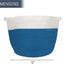 Cesta tejida lino 12" almacenamiento flexible