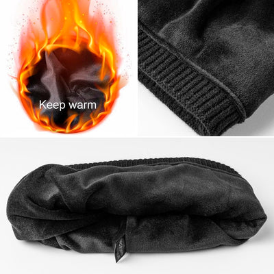 Gorro unisex punto suave invierno para hombres y mujeres