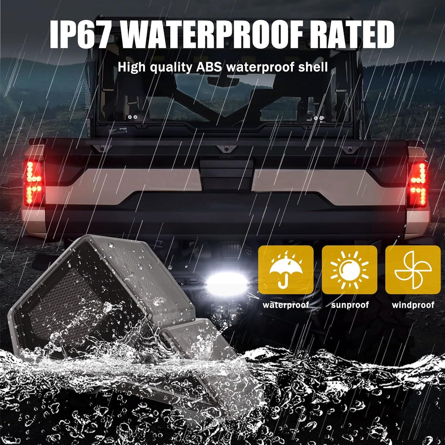 Luces traseras Polaris Ranger 2018-2025 reemplazo