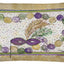 Almohada decorativa lona con cuentas Mardi Gras 12x16