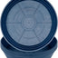 4 Platos Maceta 6" Profundos Sin Agujeros Azul