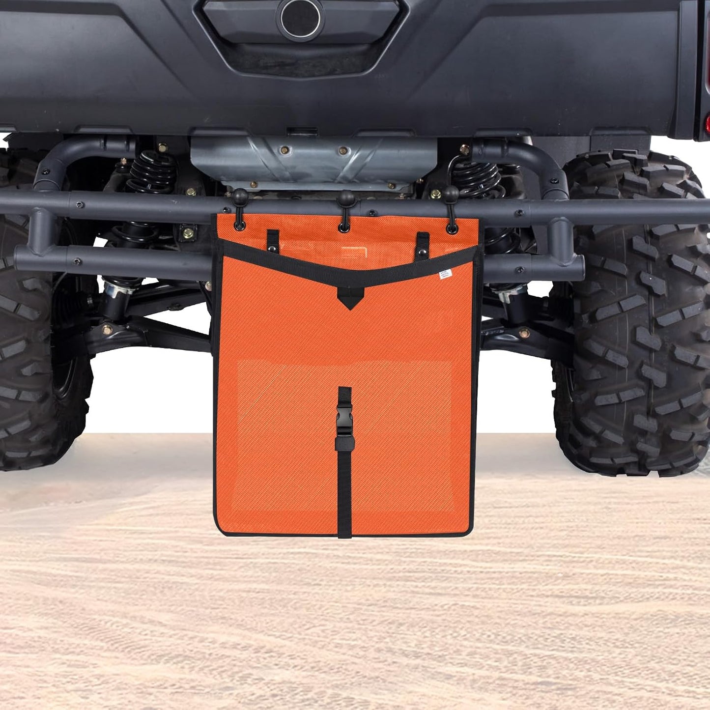 Bolsa basura UTV ATV malla PVC comp Polaris RZR Can-Am