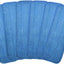 Almohadilla microfibra trapeador 18x6pulg repuesto 6 pzas