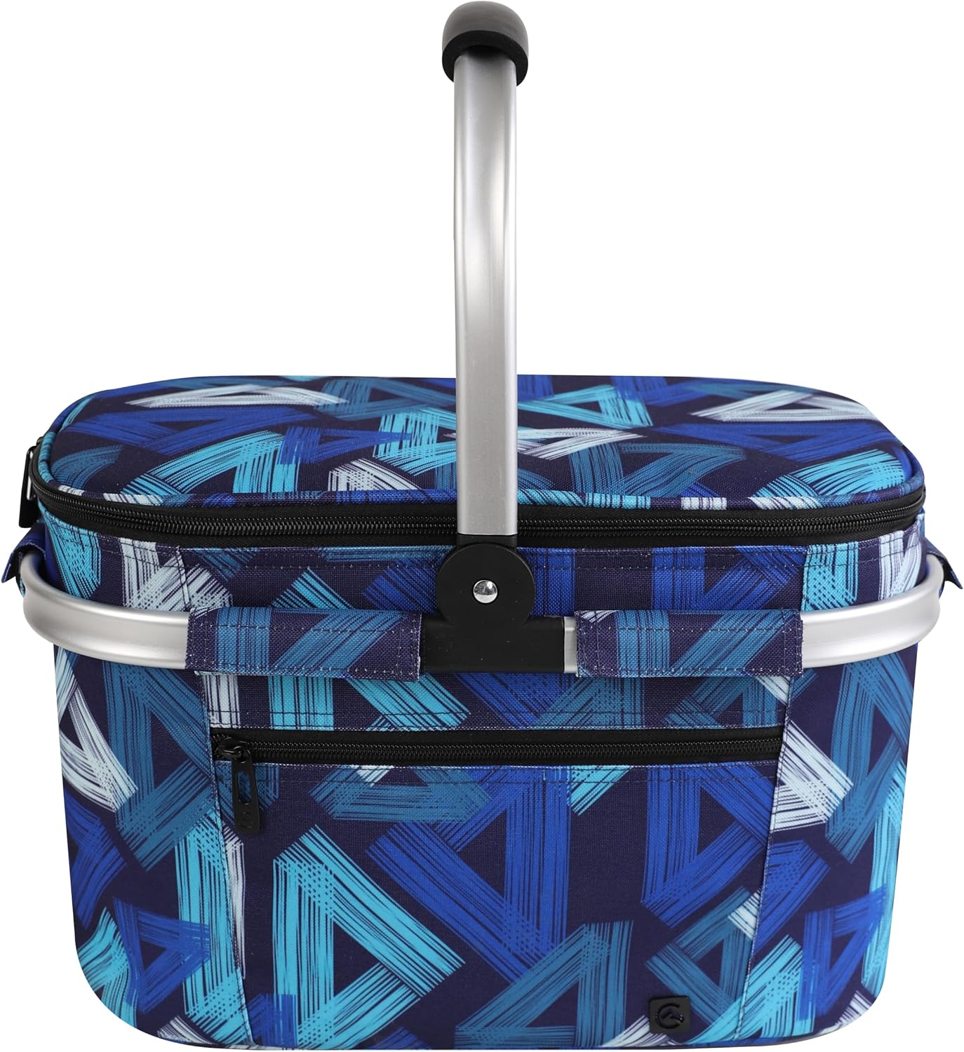 Cesta picnic aislada plegable con cestas extraíbles