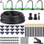 Kit riego goteo manguera 66pulg 20 boquillas