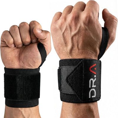 Muñequera soporte para artritis y tendinitis fitness negro