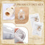 100 Set Botellas Difusoras Colgantes Auto 4x6"