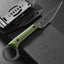 Cuchillo fija D2 G10 para exteriores EDC supervivencia verde