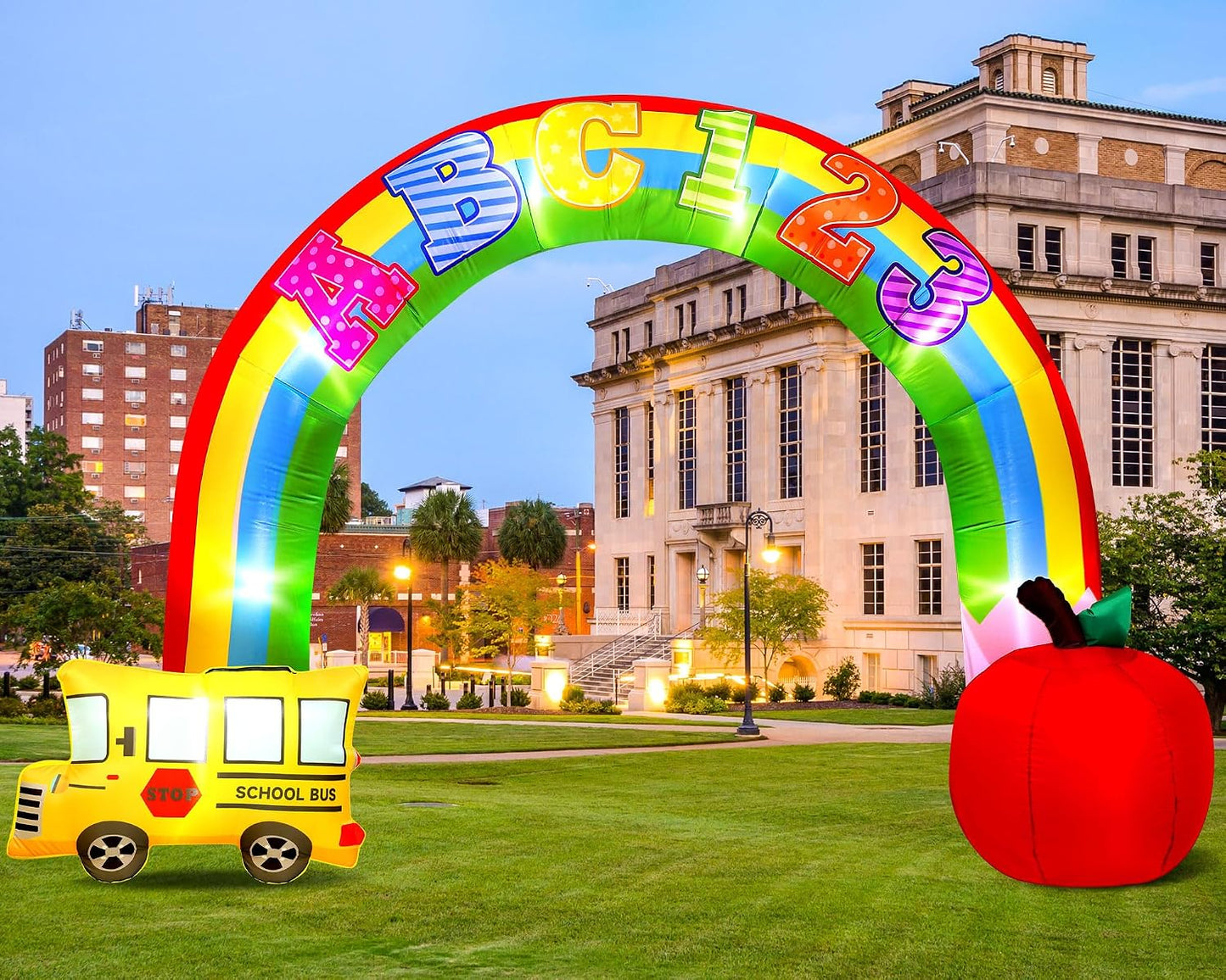 Arco inflable fiesta escuela 2026 interior exterior