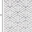 Alfombra rectangular 4x6ft blanco/gris