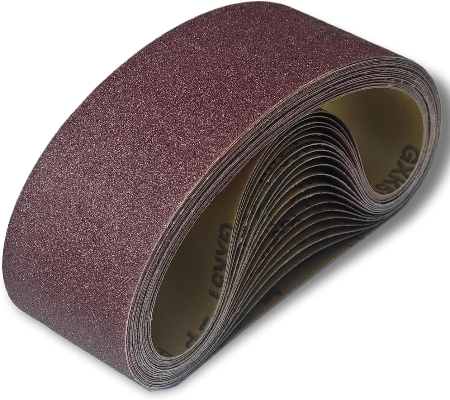 Correas lijado 3x21pulg pack 20 grano 80-400 madera metal