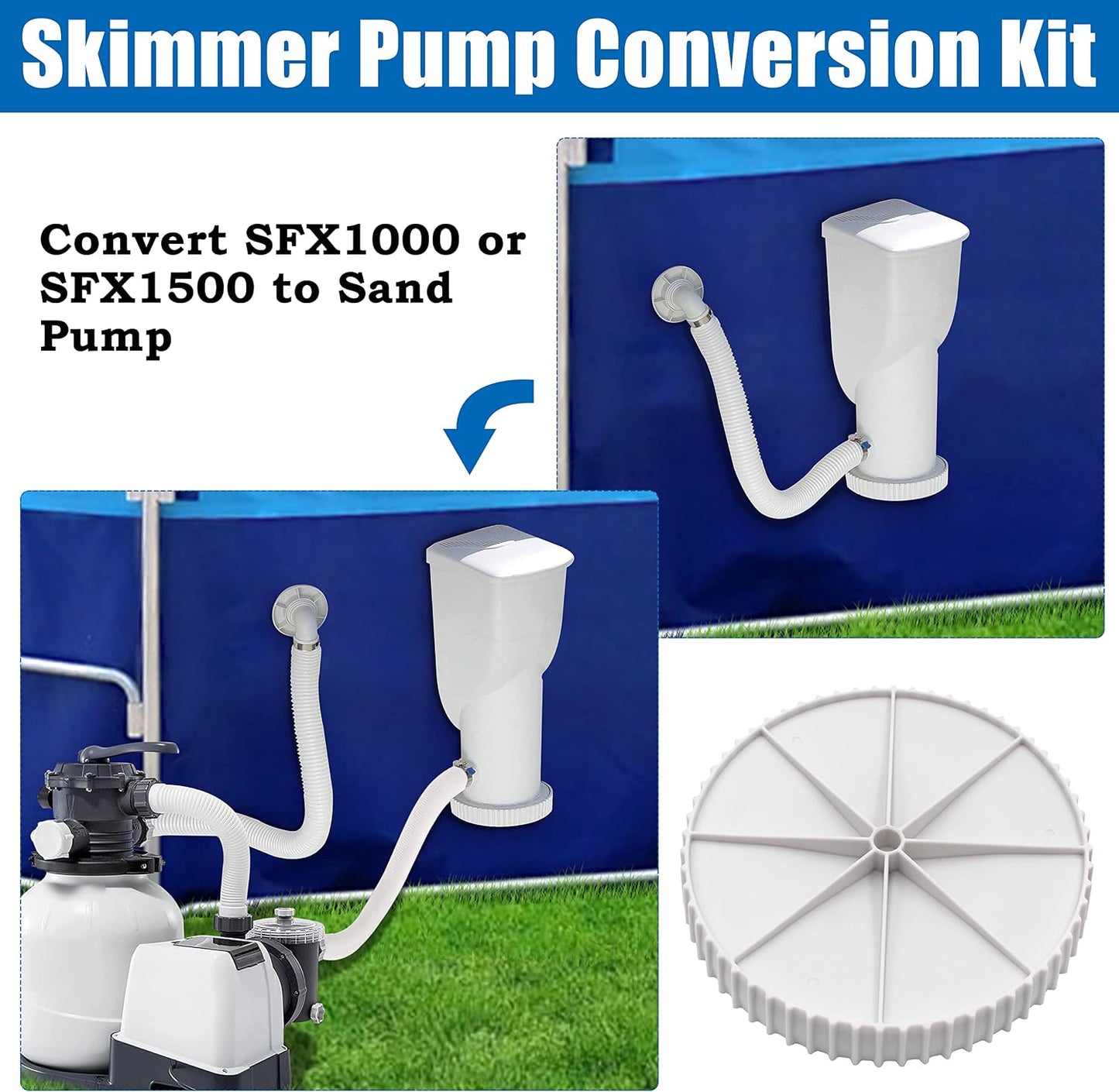 Kit conversión bomba desnatador Summer Wave SFX1000 1500