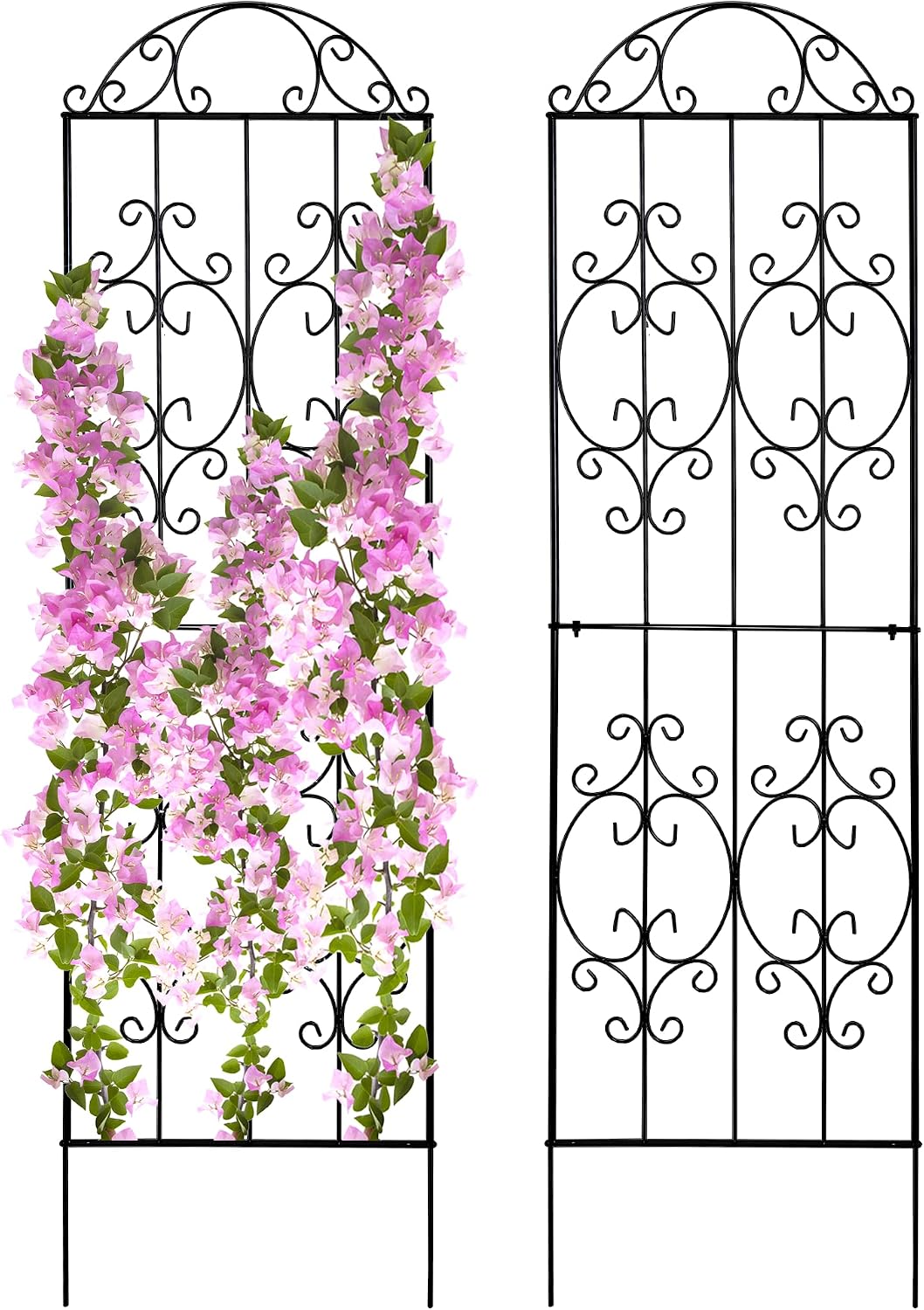 Soporte metal para plantas trepadoras 80x22pulg