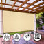 Paño sombra 90% tela para pérgola 3x6ft