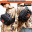 Cangurera táctica hombre Molle 1000D Cordura negro