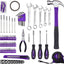 Set 148 Pzas Herramientas Automotrices y Domésticas Morado