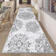 Alfombra pasillo 2x8ft lavable antiderrap bohemia