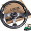 Volante carrito golf comp EZGO Club Car Yamaha estilo1 gris
