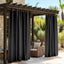 Cortinas impermeables exteriores 90% resistentes al sol
