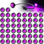 50 Pzas Luces laterales 3/4" 3 LED 12V para remolque