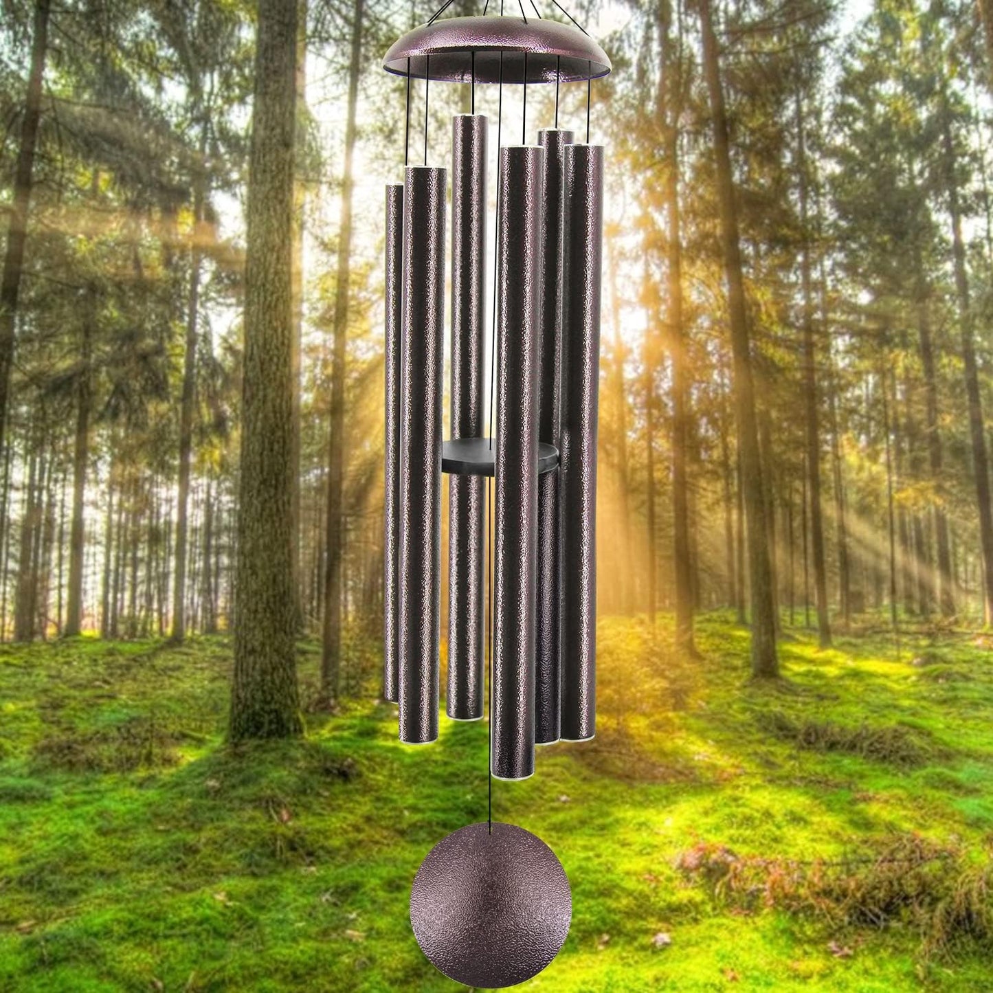 Campanillas viento metal 60pulg tono profundo exterior