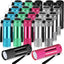 20 Pzas Linterna Mini Aluminio LED para Lectura Nocturna
