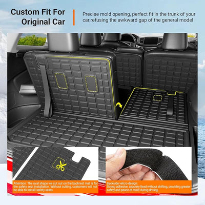 Alfombrilla piso 8 asientos comp Honda Pilot 16-22 TPE