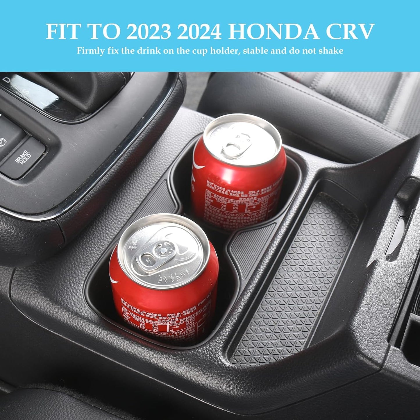 Portavasos delantero compat. Honda CRV 23-26 TPE