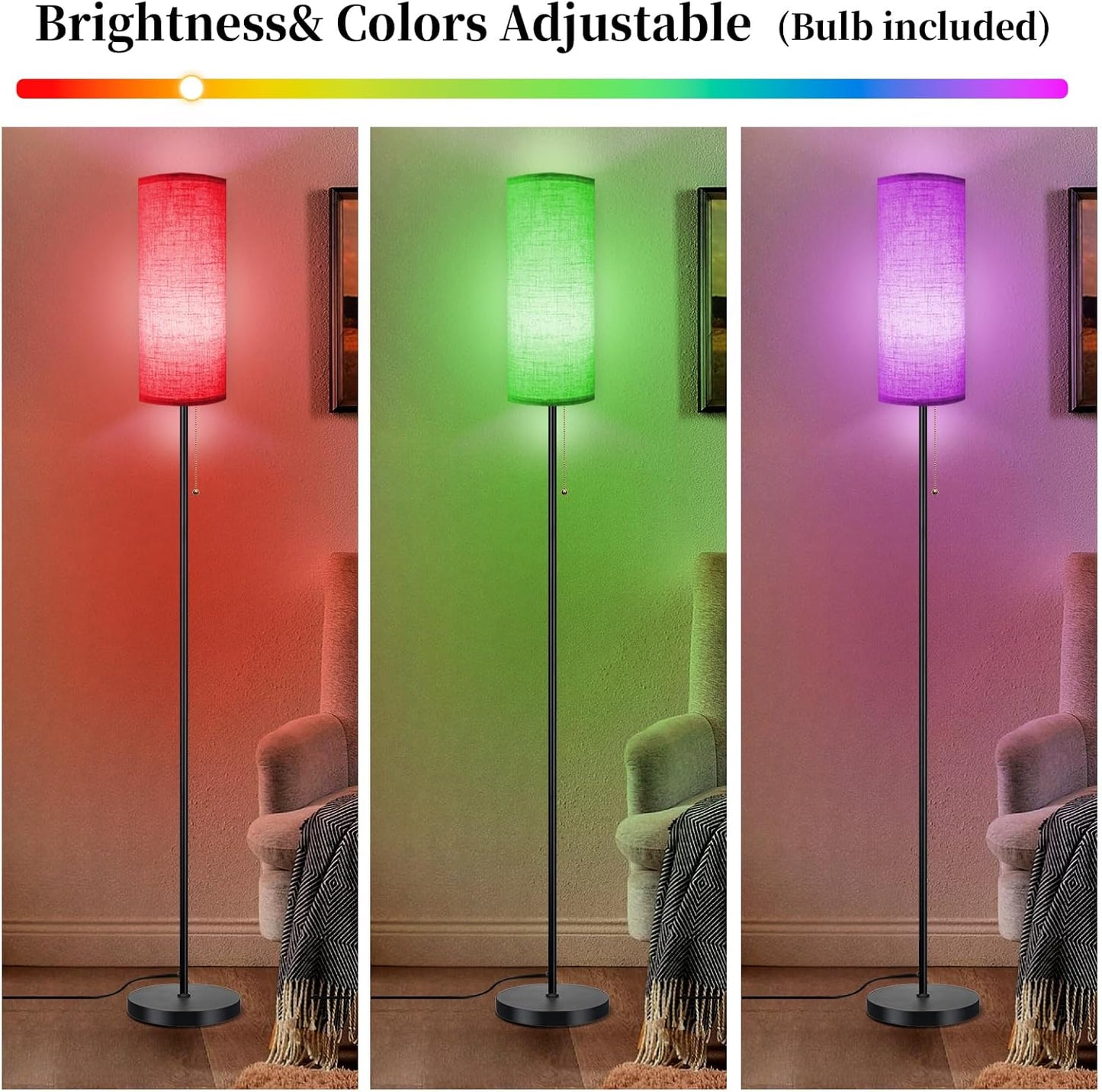 Lámpara sala estar moderna pantalla beige led
