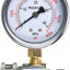 Medidor presión 6000 PSI con enchufe 3/8pulg