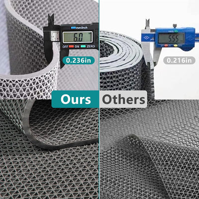 Alfombrilla drenaje antiderrap PVC para piscina baño
