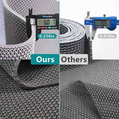 Alfombrillas drenaje antideslizantes PVC para piscina