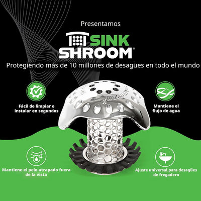 Protector drenaje baño acero inox