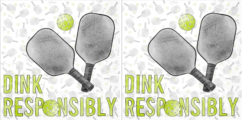 Servilletas fiesta 5x5 20uds Dink Responsibly