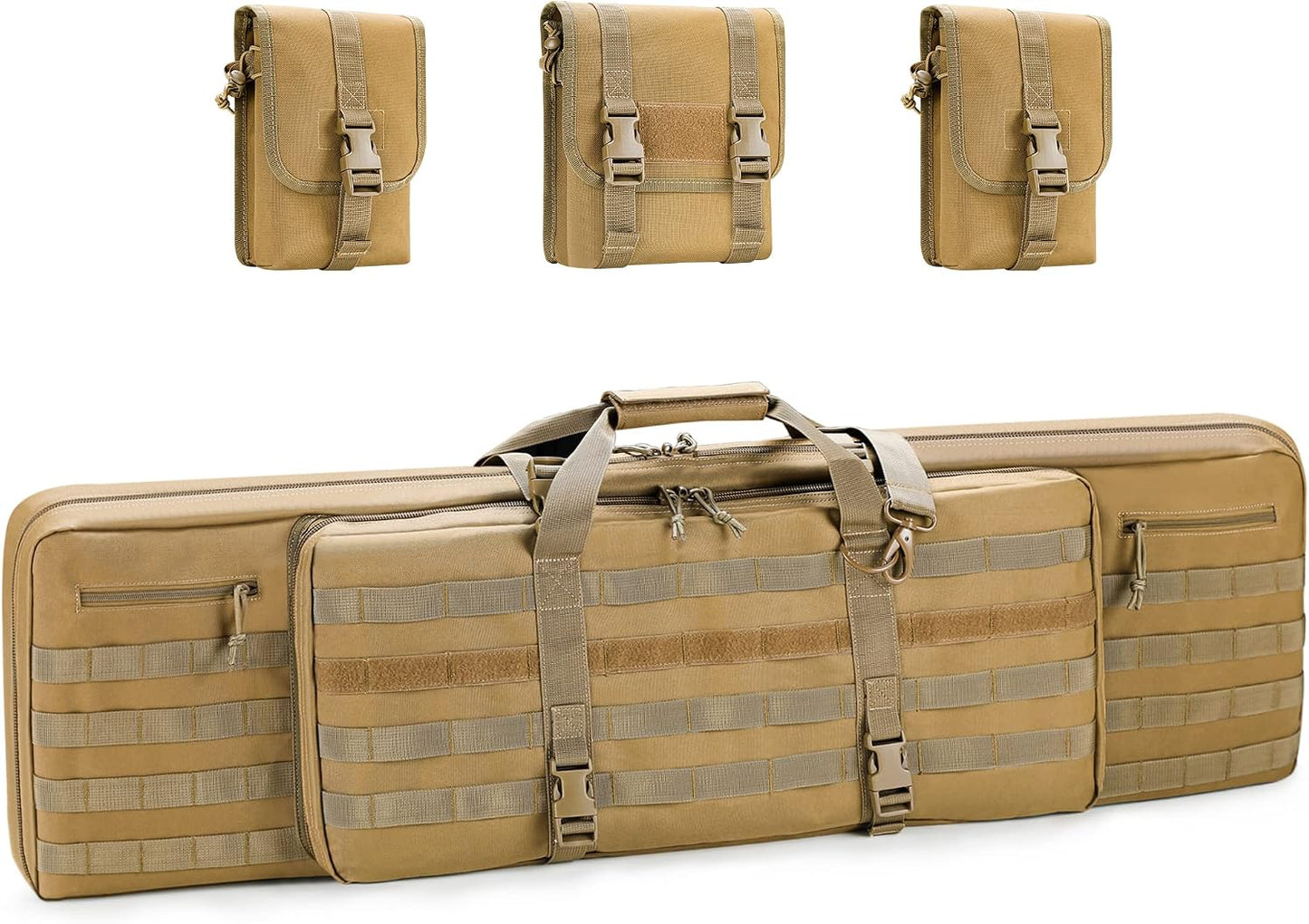 Estuche táctico transporte doble 36-46"