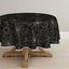 Mantel Halloween 70x70pulg tela telaraña lavable
