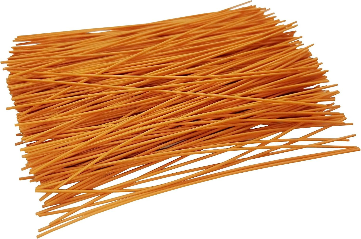 Lazos giratorios para bolsas plantas 6pulg 500uds naranja