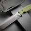 Cuchillo fijo hoja DC53 mango G10 para campamento caza EDC